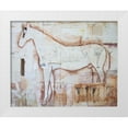 thumbnail image 1 of Friedman, Susan 32x26 White Modern Wood Framed Museum Art Print Titled - Practical Horse Keeper, 1 of 4