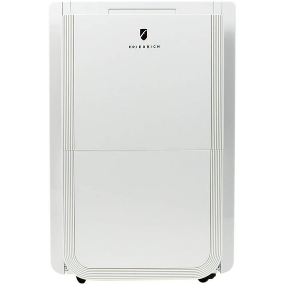 Friedrich 50 pt Dehumidifier in White - Internal Pump, Automatic Humidity Control