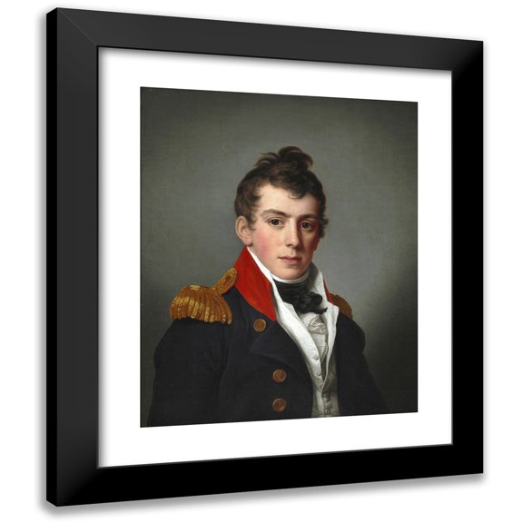 Friedrich Carl Gröger 12x14 Black Modern Framed Museum Art Print Titled - Louis De Coninck