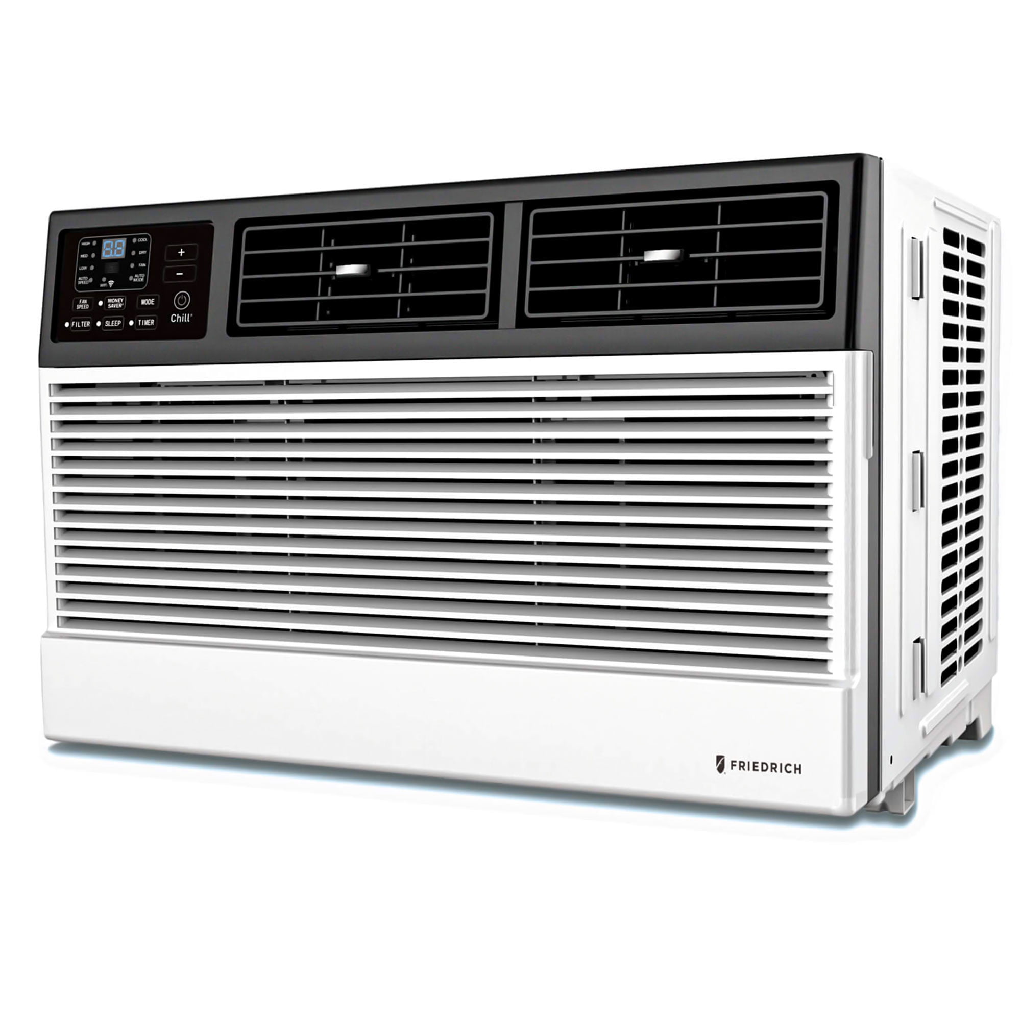 Friedrich 8000 BTU White and Black Wi-Fi Window Air Conditioner