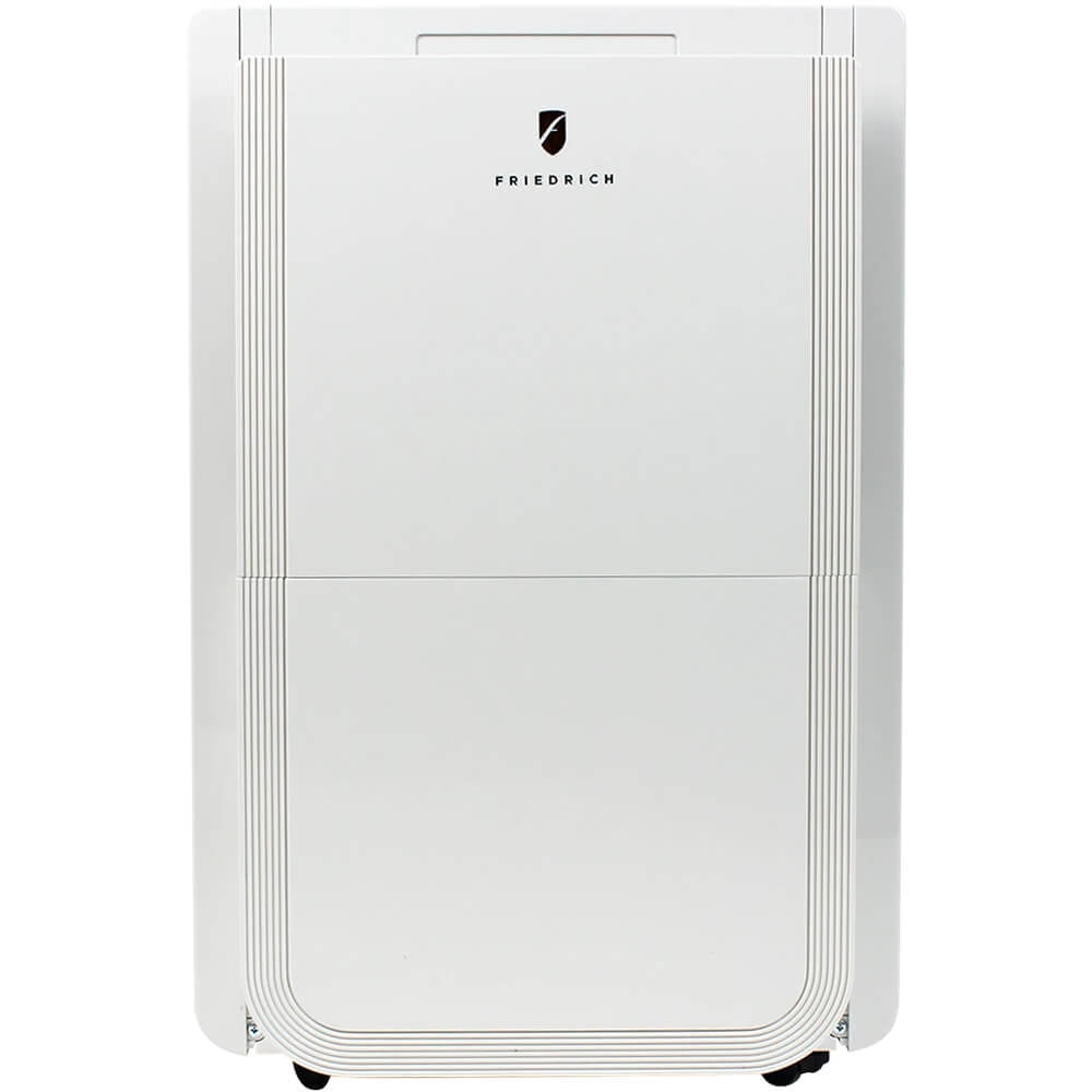 White 35-Pint Plastic Dehumidifier with Built-In Pump
