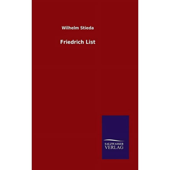 Friedrich List (Hardcover)