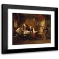 thumbnail image 1 of Friedrich Ortlieb 17x15 Black Modern Framed Museum Art Print Titled - Charitable Children, 1 of 5