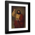 thumbnail image 1 of Friedrich von Amerling 10x14 Black Modern Framed Museum Art Print Titled - Apostle Paul (1833), 1 of 5