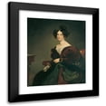 thumbnail image 1 of Friedrich von Amerling 20x23 Black Modern Framed Museum Art Print Titled - Amalie Klein (1834), 1 of 5