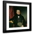 thumbnail image 1 of Friedrich von Amerling 20x24 Black Modern Framed Museum Art Print Titled - Graf Breda (1833), 1 of 5