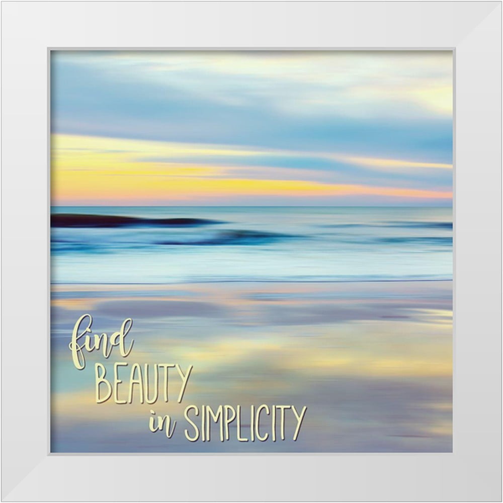 Friel, Bernard 20x20 White Modern Wood Framed Museum Art Print Titled ...