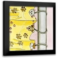 thumbnail image 1 of Friel, Tara 20x20 Black Modern Framed Museum Art Print Titled - Paws, 1 of 5