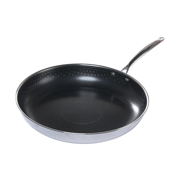 Black Cube CeramicQR Non Stick Fry Pan Stainless Steel 12.5 Inch