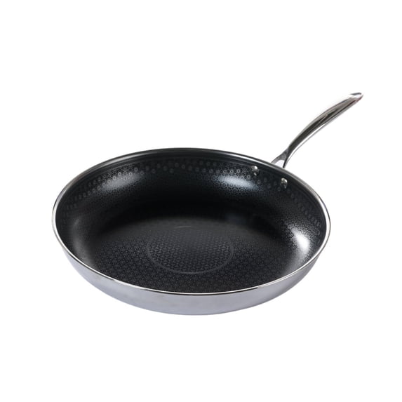 Black Cube CeramicQR Fry Pan Stainless Steel 8 Inch Induction Compatible