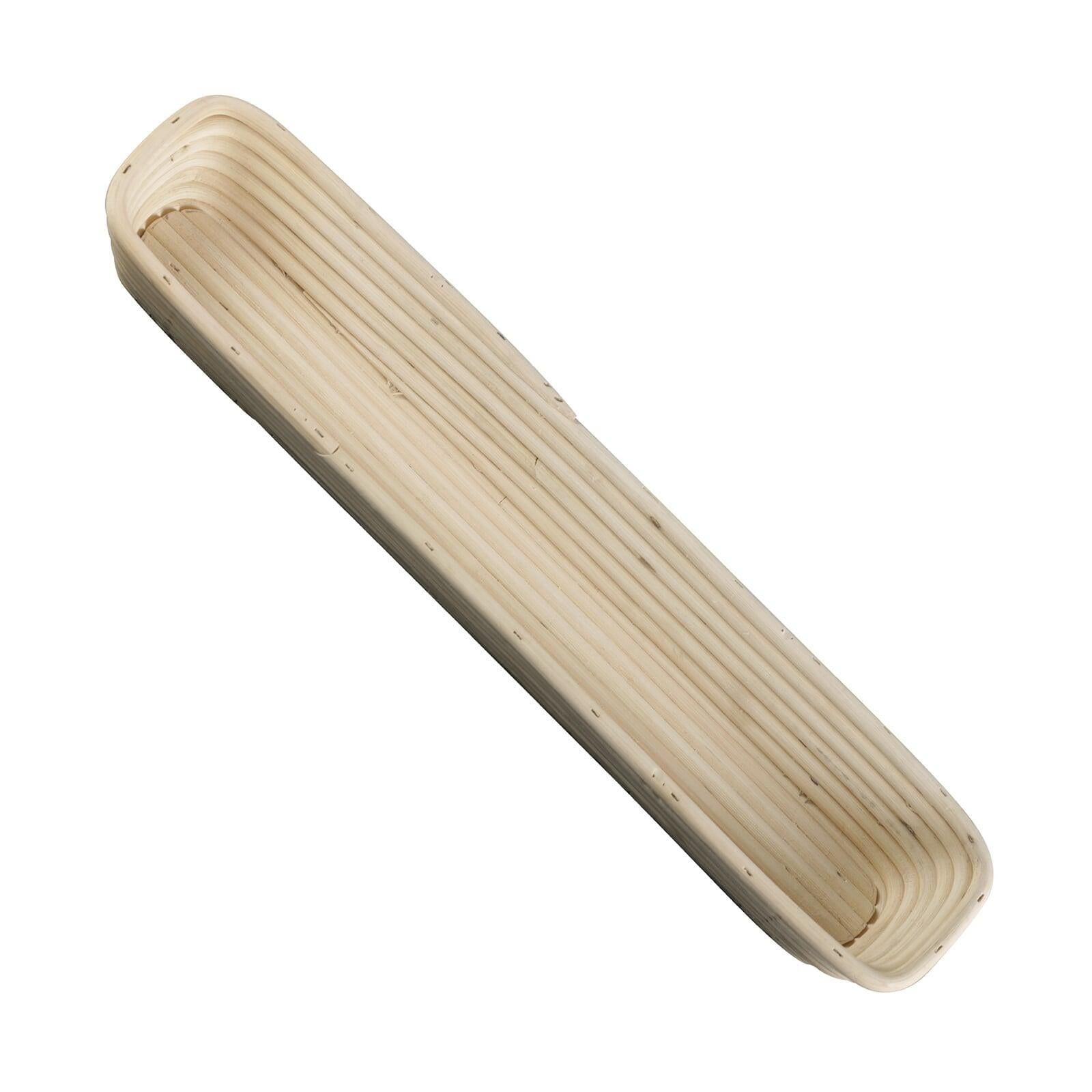 Natural Rattan Oval Kids Food Serving Basket