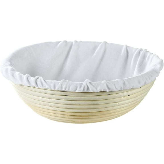 Frieling Brotform Liner Round 10", 100% Cotton