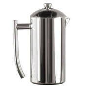 Frieling Double-Walled Stainless-Steel French Press Coffee Maker, Polished, 23 Ounces
