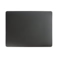 thumbnail image 1 of Frieling EveryDay Rectangular Placemat, Novo Cuero - Black Dining Table Mat, Non-Slip Vinyl & Polyester Surface for Indoor & Outdoor Use, 13" x 17" Modern Table Decor Accessory - Made in Chile, 1 of 8
