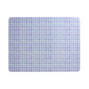 Frieling Davanti 13x17 Rectangular Placemats, Set of 6, Watercolor Plaid