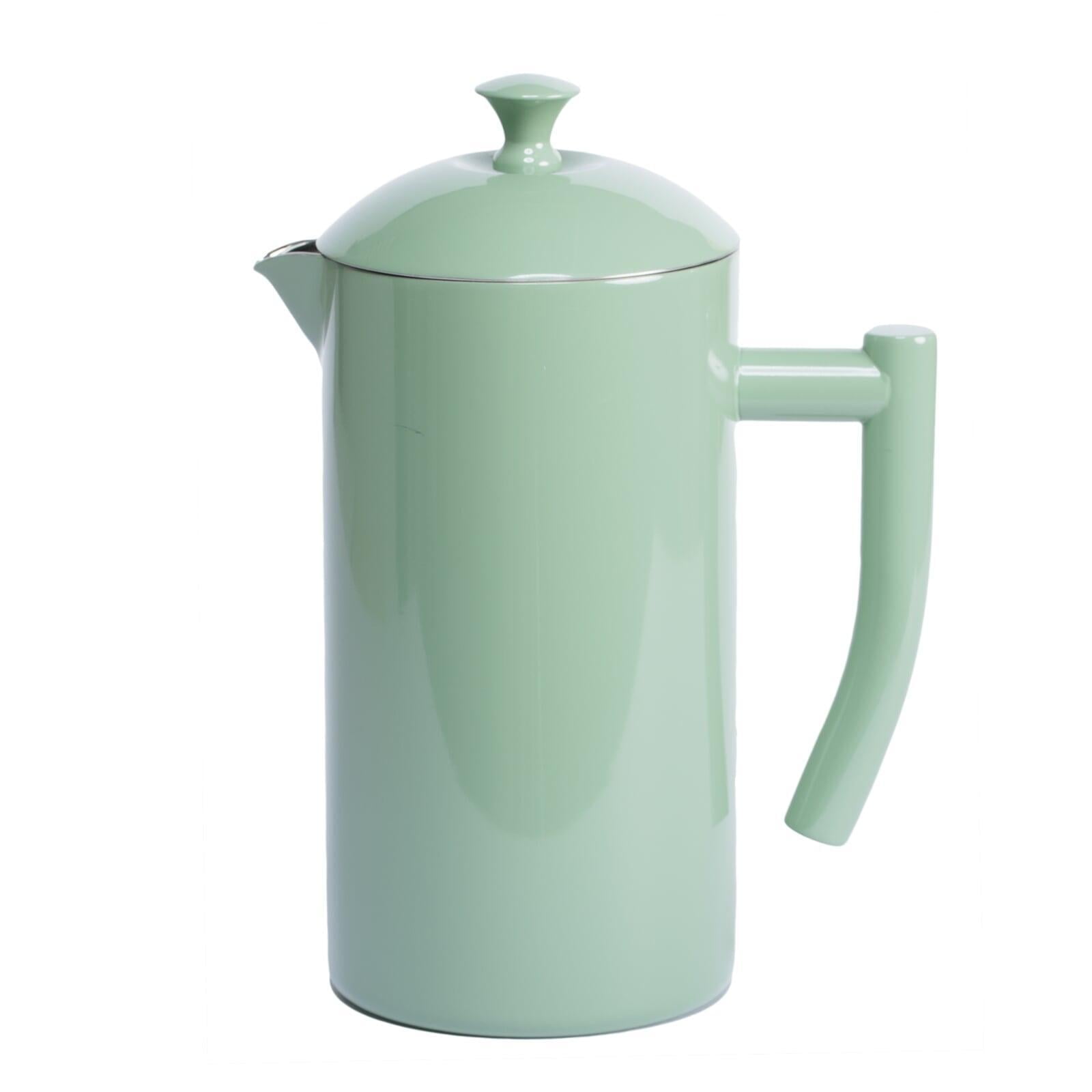 Dilly Bean Green Double-Walled Stainless Steel French Press