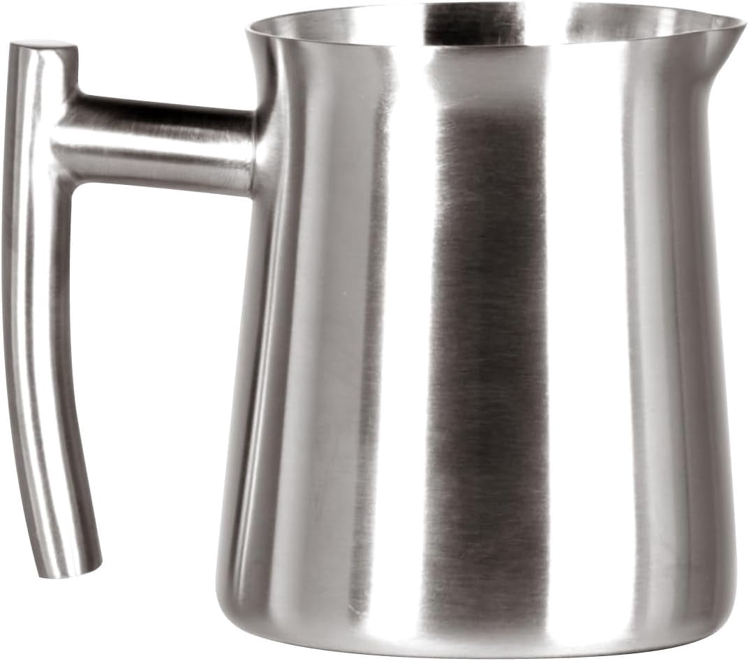 Frieling Stainless Steel Milk Frothing Pitcher 10 oz Brushed Silver