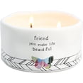 thumbnail image 1 of Friend - 8 oz - 100% Soy Wax Candle Scent: Tranquility, 1 of 8