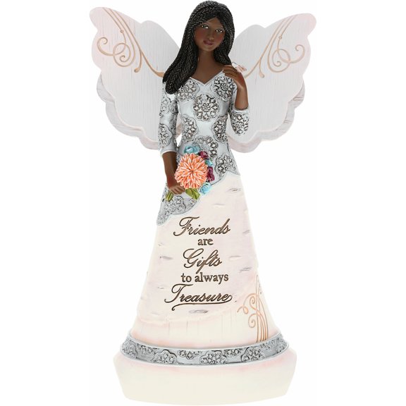 Friend Angel Figurine Holding Butterfly
