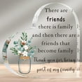 thumbnail image 1 of Friend Birthday Gifts the Longest Distance Good Friend Gifts Acrylic Heart True Friendship Sunflowers Plaque Gifts Friends Keepsake Gifts for Women Siste (Cotton Style), 1 of 6