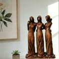 thumbnail image 1 of Friend Birthday Gifts for Women: Unique Three Sisters Friendship Resin Figurines Statue - Sister Gift from Sisters - Special Friendship Day Present for Besties Female, 1 of 8