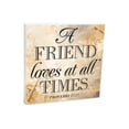 thumbnail image 1 of Friend Loves All Times Marbled Cream 10 x 10 Wood Tabletop Sign Plaque, 1 of 4