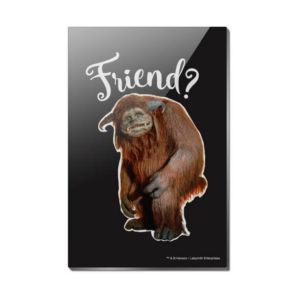 Friend Ludo From The Labyrinth Rectangle Acrylic Fridge Refrigerator Magnet