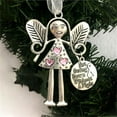thumbnail image 1 of Friend Ornament under $5! Yannianjz Crazy Beautiful Friend Forever Ornament, Angel Girl Metal Hanging Decor, Christmas Gift for Best Friend, 3x2.5 Inch, 1 of 2