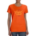 thumbnail image 1 of Friend Ship Day Gold Shaped T-Shirt Women -Image by Shutterstock, Female x-Large, 1 of 4