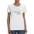 thumbnail image 1 of Friend Ship Day Lettering Shaped T-Shirt Women -Image by Shutterstock, Female XX-Large, 1 of 4