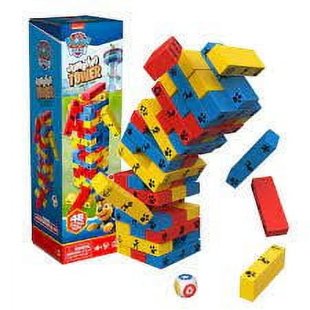 Friend Smith & Co Paw Patrol Tumbling Tower Stacking Game for Kids Aged 3 Years and up