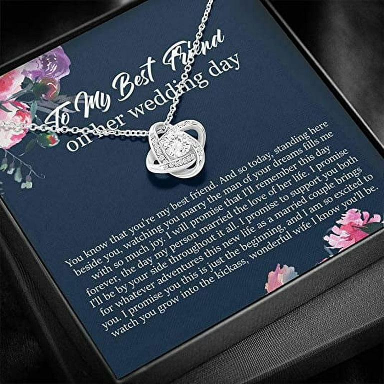 Bride Day of Gift From Best Friend Wedding Gift Bride Gift From