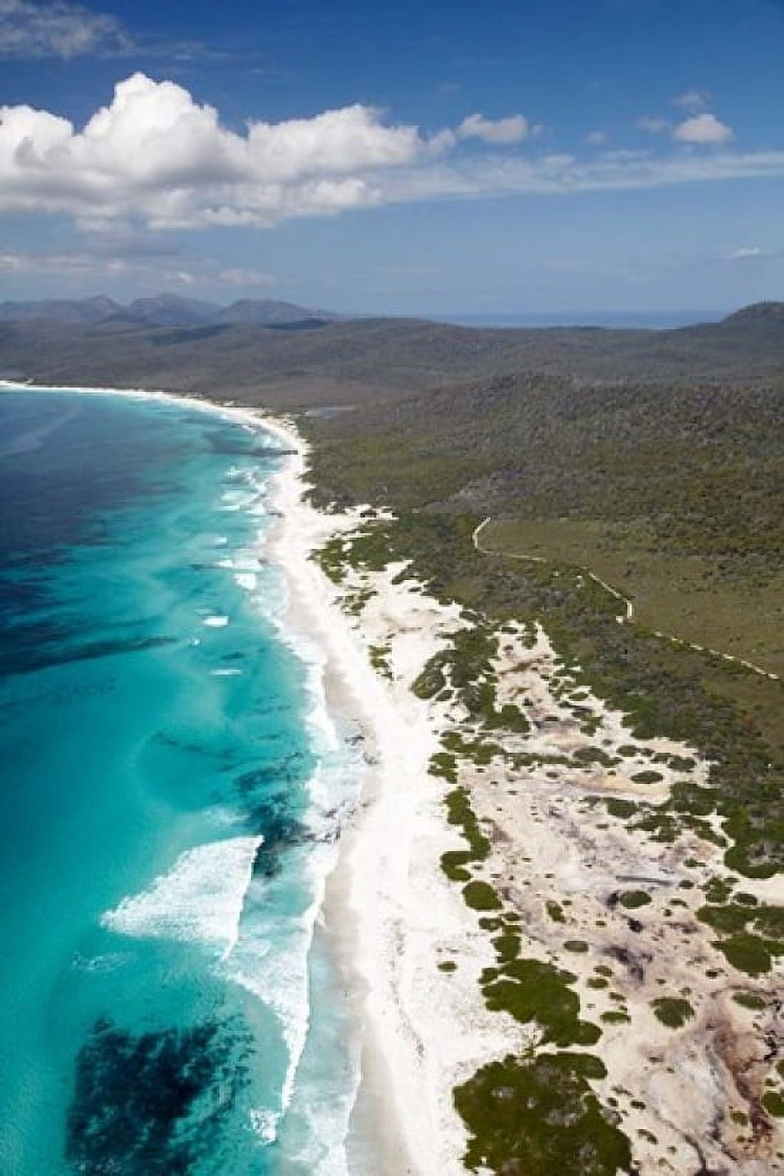 Friendly Beaches Coastline Freycinet NP Australia Canvas Art - David Wall DanitaDelimont (24 x 36)
