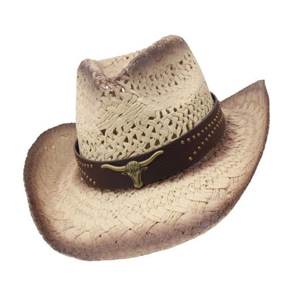 Friendly Braided Cowgirls Hats Practical Breathable Design For Country Rides Camping Event Head Sizes