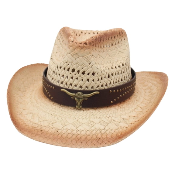 Friendly Braided Cowgirls Hats Practical Breathable Design For Country Rides Camping Event Head Sizes