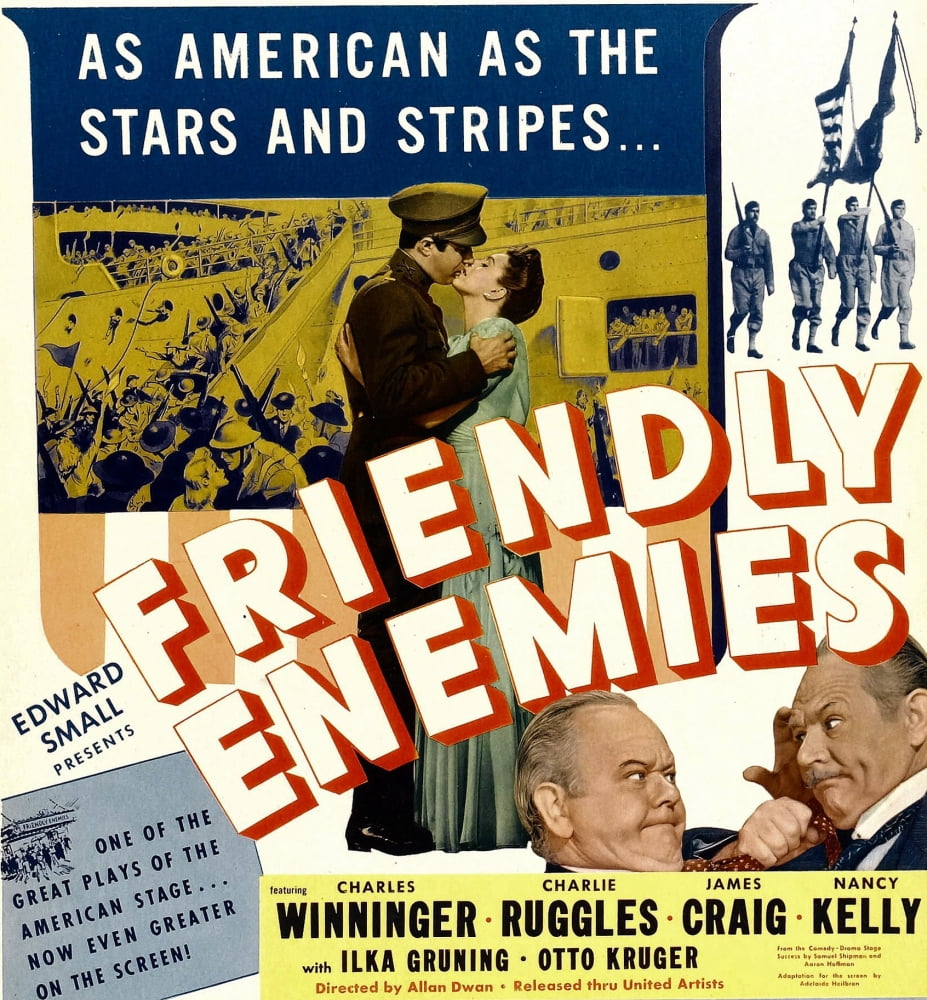 Friendly Enemies Canvas Art - (11 x 17)