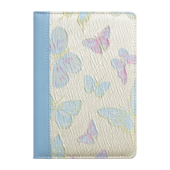 Friendly Fabric Journal A 5 Thread Stitched Binding Planner Notebook Retro Design With Lined Pages For Creative Writing