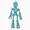 thumbnail image 1 of Clever Contraption Friendly Fidget Robot | Articulated 3D Printed Companion for Ages 6+, 1 of 7