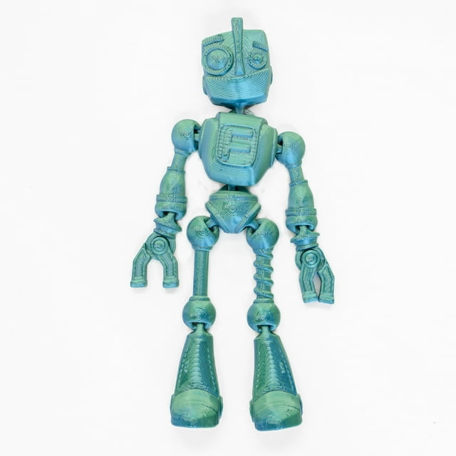 Friendly Fidget Robot | Flexible Articulating 3d Printed Companion ...