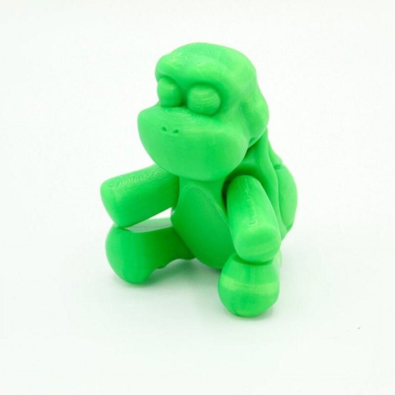 Clever Contraption Friendly Fidget Turtle | Articulating Sensory Companion for All Ages