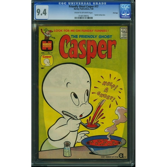 Friendly Ghost Casper #17 - CGC 9.4 Comic Book