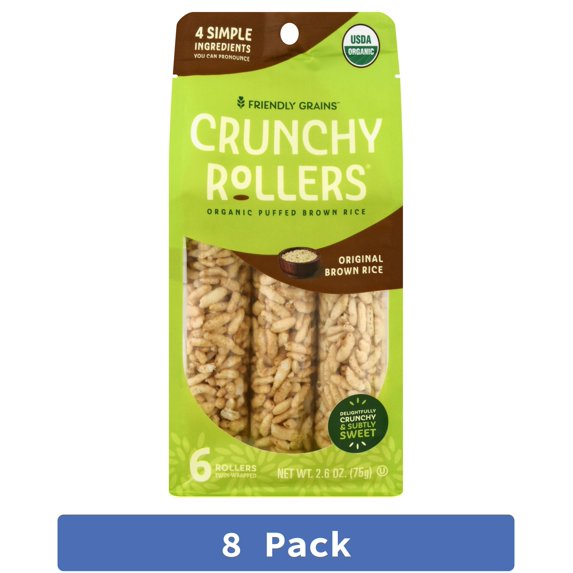 Friendly Grains Pouch Brown Rice 2.6 oz (Pack Of 8)