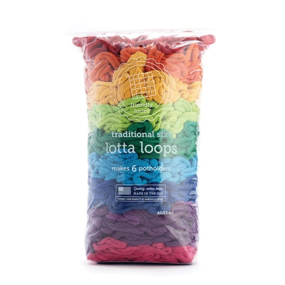 Friendly Loom Lotta Loops Rainbow Colors