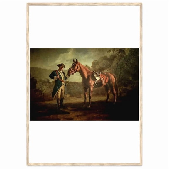 Friendly Napoleon Tony Soprano And Pie-O-My Horse Painting Poster The Sopranos R Vintage Wall Arttrendy Retro Print Room Decor Wall Art , Poster Only