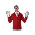 thumbnail image 1 of Be My Neighbor Kit Rogers TV Show Fancy Dress Halloween Adult Costume Accessory, 1 of 2