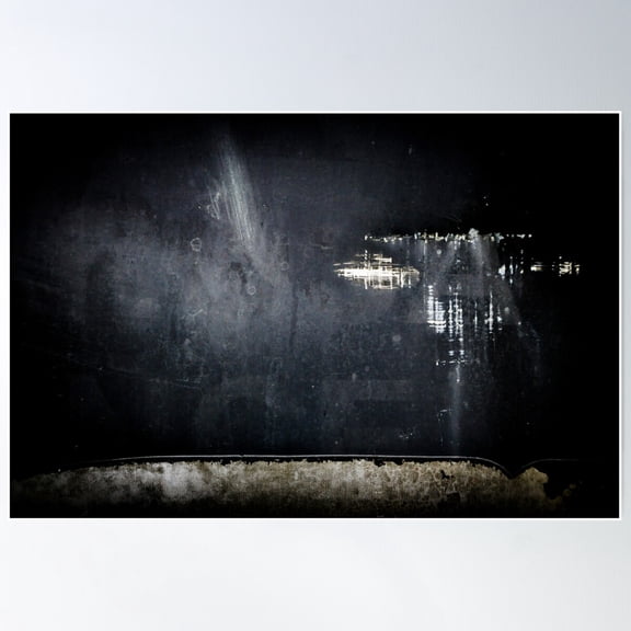 Friendly Or... Not? Poster Wall Art, Modern Wall Decor For Living Room Bedroom, 8x12 UNFRAMED