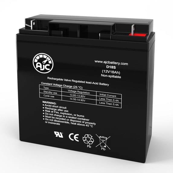 Friendly Robotics Robomower STC85200 Lawn Mower and Tractor Battery - This Is an AJC Brand Replacement