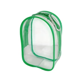 Friendly Transparent Doll Organizers With Multi Function Hook Display Case Exhibition Plush Display Bag For Collector