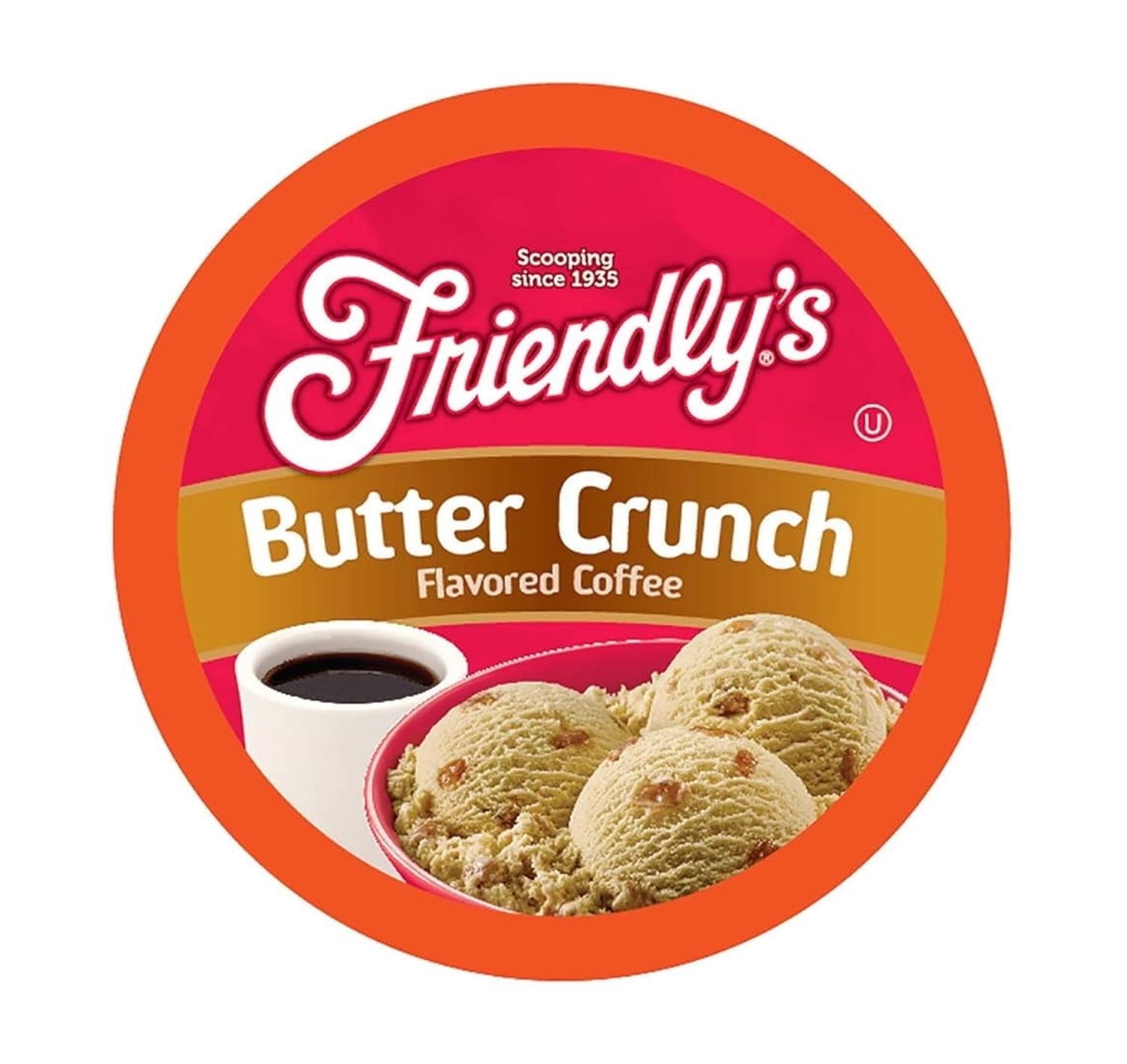 Friendly's Flavored Ice Cream Coffee Pods, Compatible with Keurig K Cup ...