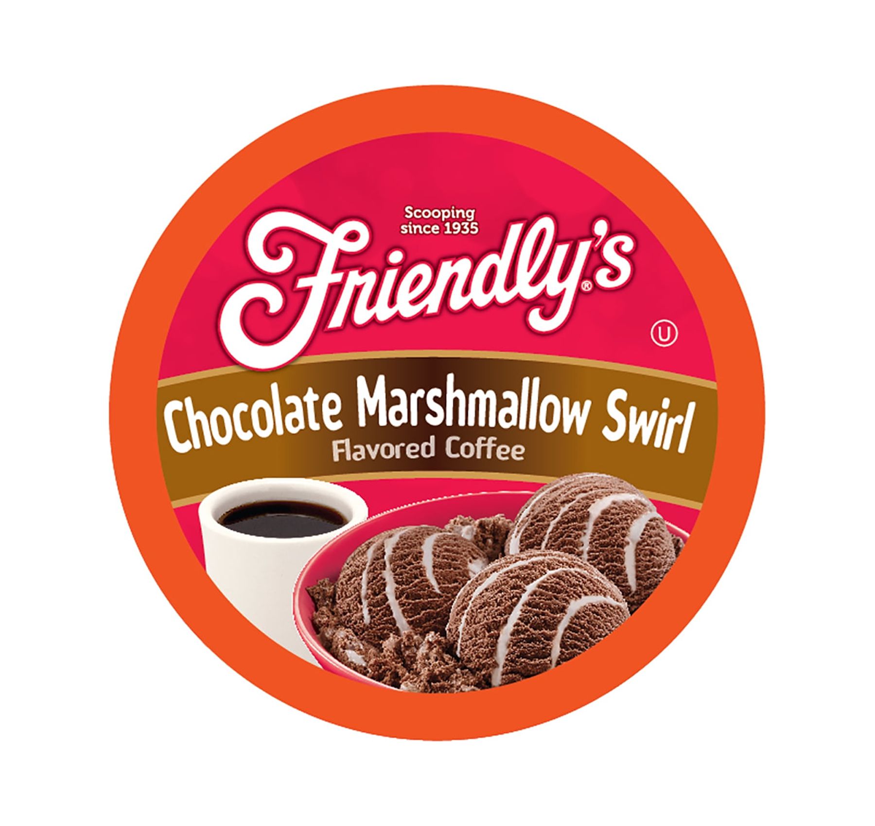 Friendly's Ice Cream Flavored Pods Keurig 2.0,Chocolate Marshmallow